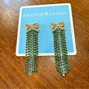 Draper James Bow Fringe Earrings